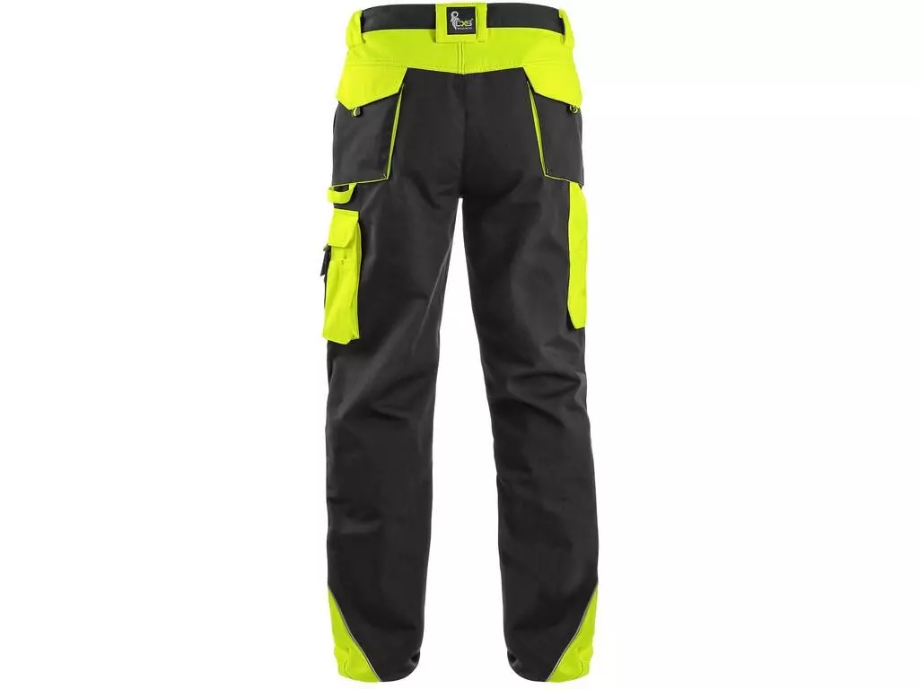 CXS 1020-001-802-00, Sirius Brighton Herrenhose, Schwarz/Gelb, image 2