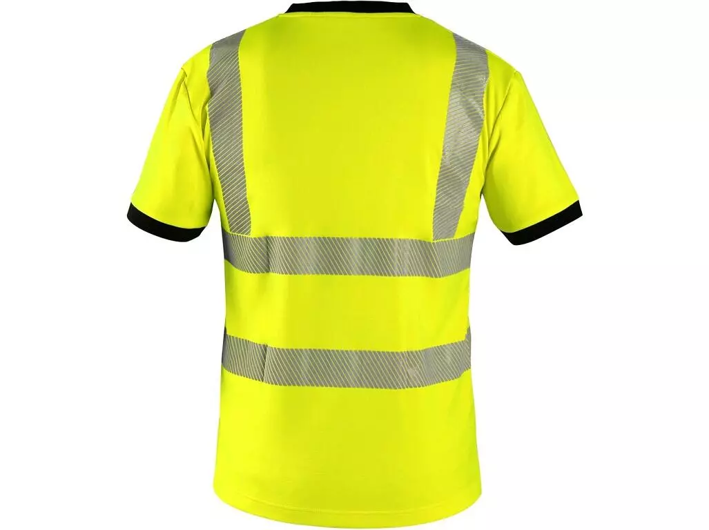 CXS 1113-108-160-00, Ripon Warnschutz T-Shirt, Gelb/Schwarz, image 2