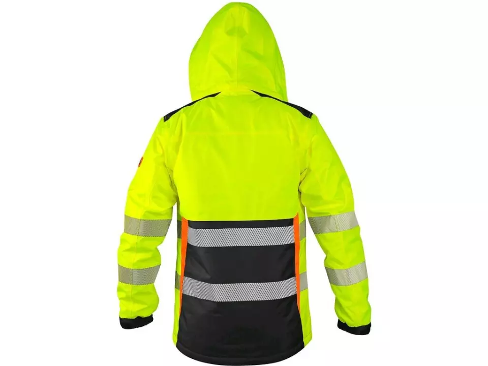 CXS 1110-079-160-00, Benson Warnschutz-Winterjacke, Gelb/Schwarz, image 2, gallery thumbnail