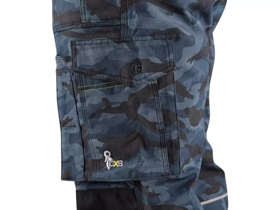 CXS 1020-027-435-00, Stretch Arbetsbyxor för män, Camo, image 3, gallery thumbnail