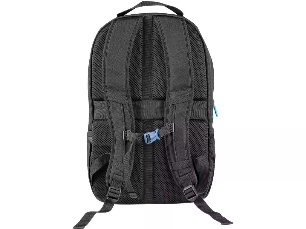 CXS 6110-112-800-00, Leonis Backpack, Black with Blue/Red Accessories, image 2