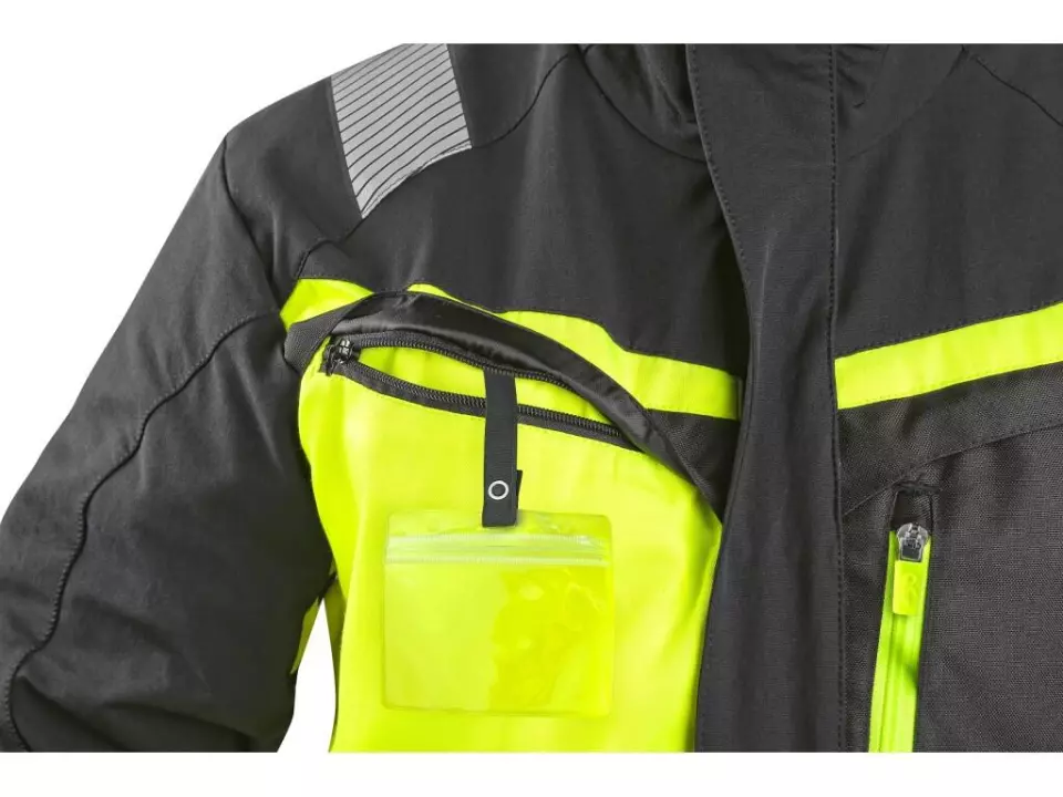 CXS 1010-100-819-00, Naos Warnschutzjacke für Männer, schwarz/gelb, image 5, gallery thumbnail