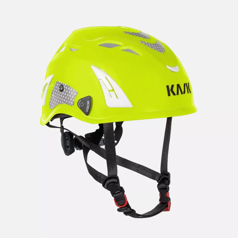 Kask 14WHE00109, SuperPlasma PL Hi Viz EN12492 Safety Helmet, image 3, gallery thumbnail