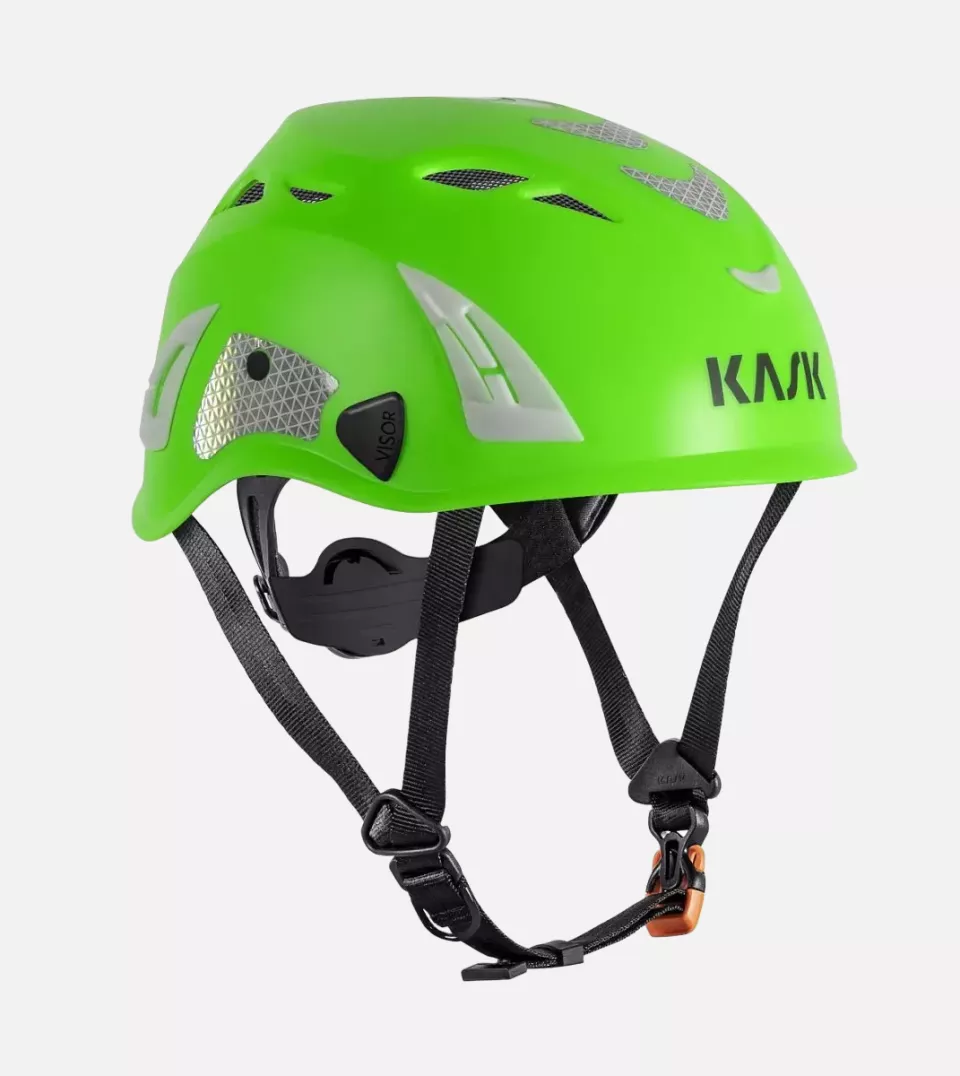 Kask 14WHE00105, SuperPlasma AQ Hi Viz EN397 Safety Helmet, image 7, gallery thumbnail