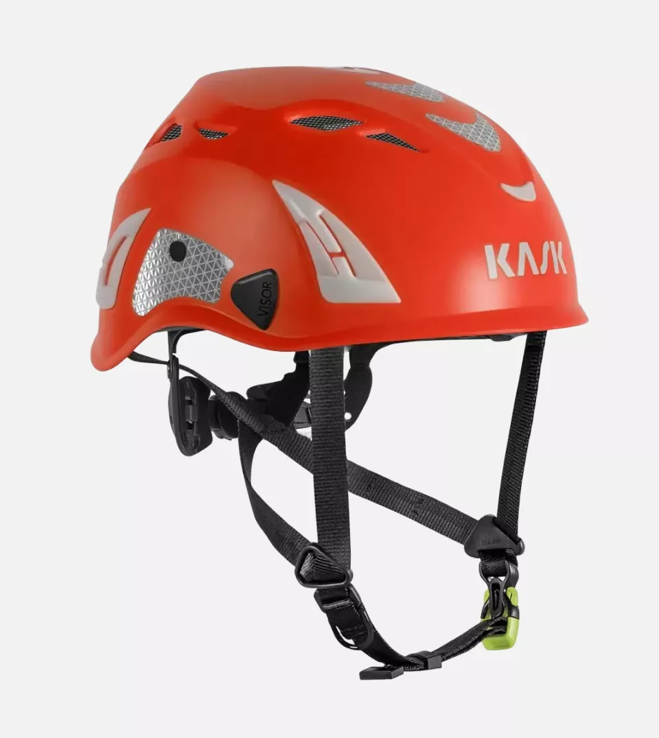Kask 14WHE00109, SuperPlasma PL Hi Viz EN12492 Safety Helmet, image 4, gallery thumbnail