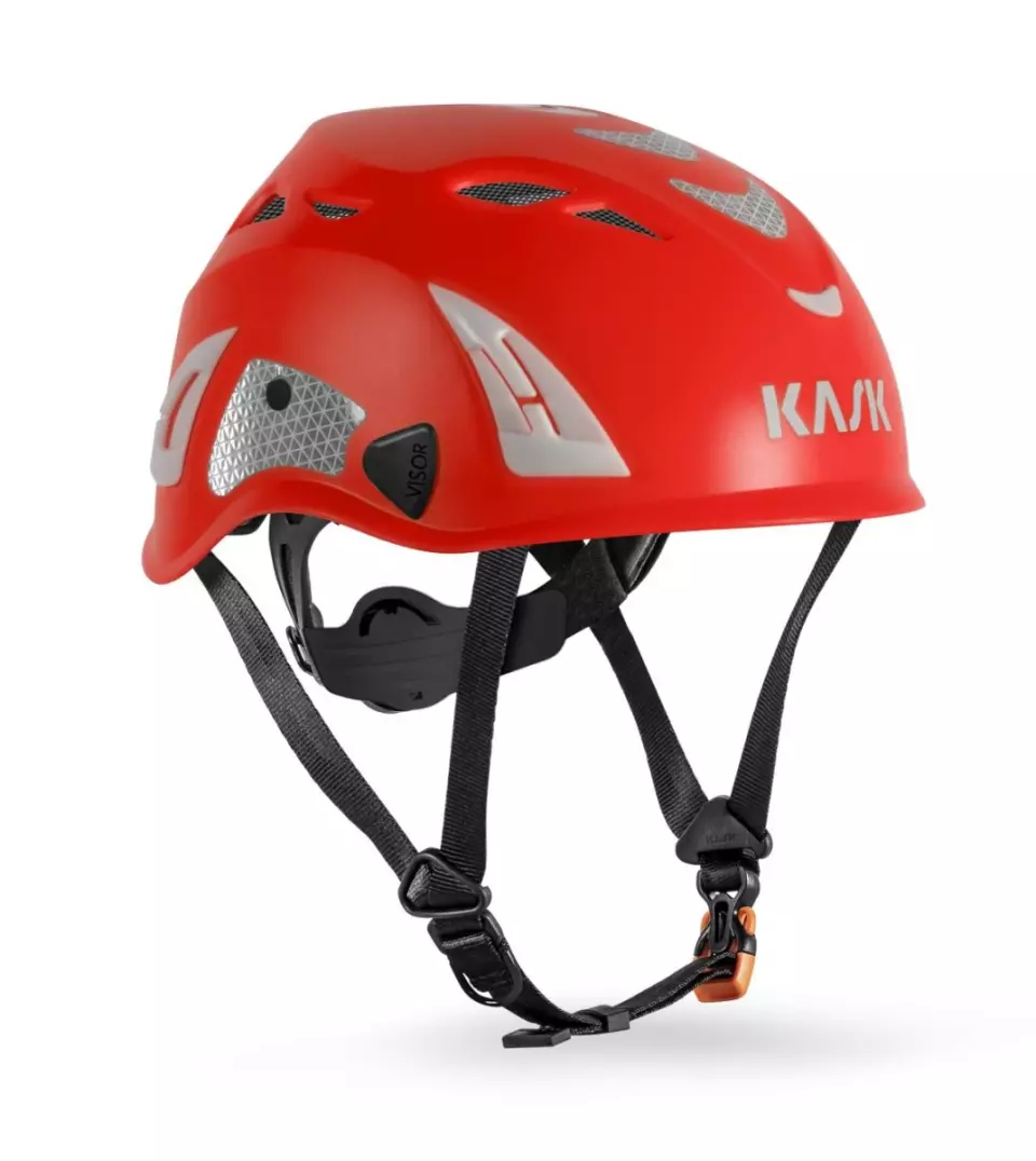 Kask 14WHE00105, SuperPlasma AQ Hi Viz EN397 Safety Helmet, image 6, gallery thumbnail