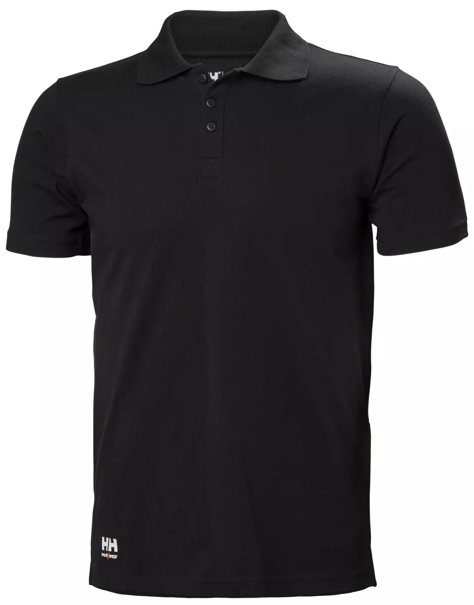 Helly Hansen 79167-990, Classic Polo, Black, image 1, gallery thumbnail
