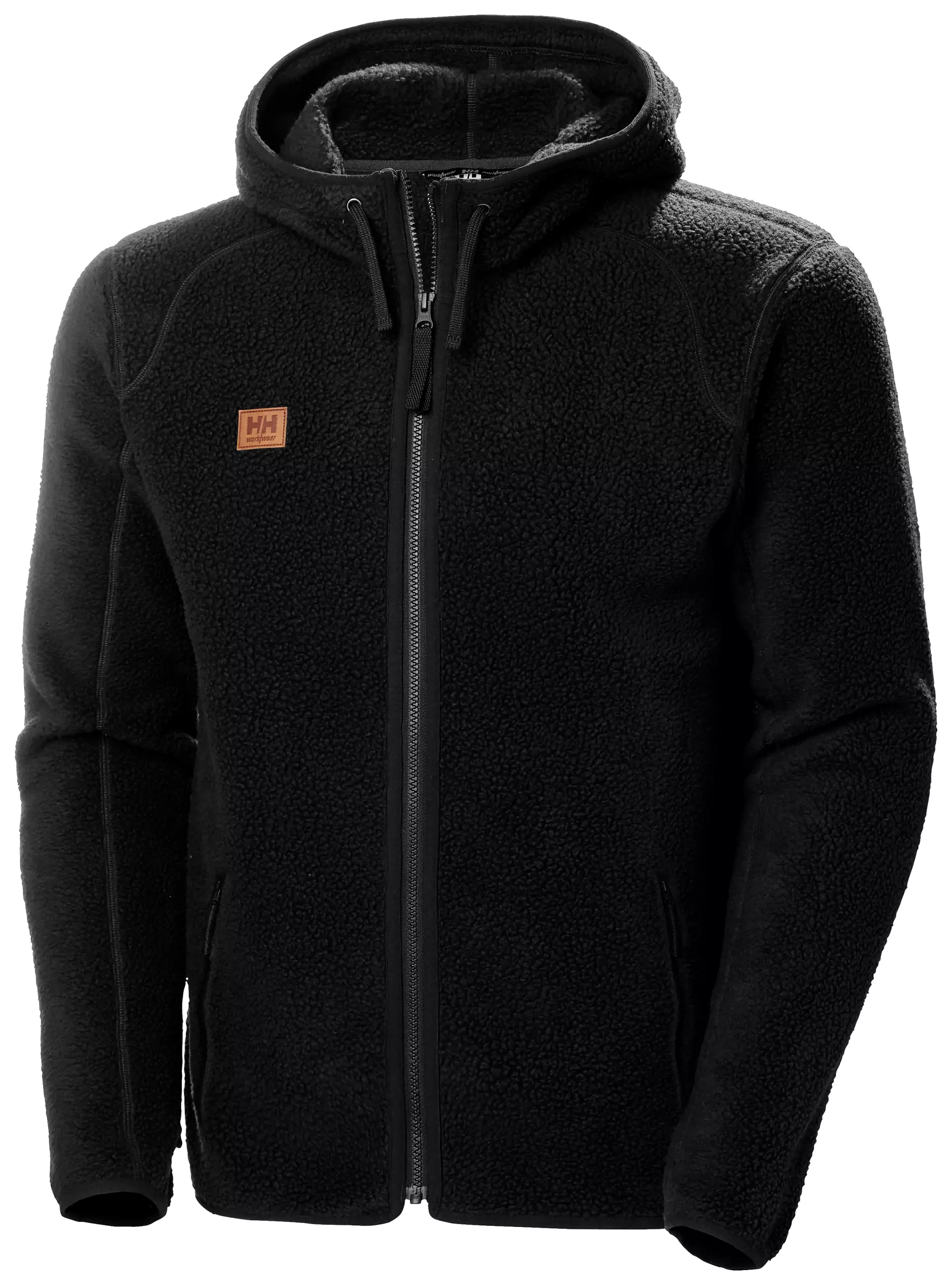 Helly Hansen 72183-990, Heritage Fleece Hooded Jacket, Black, image 1