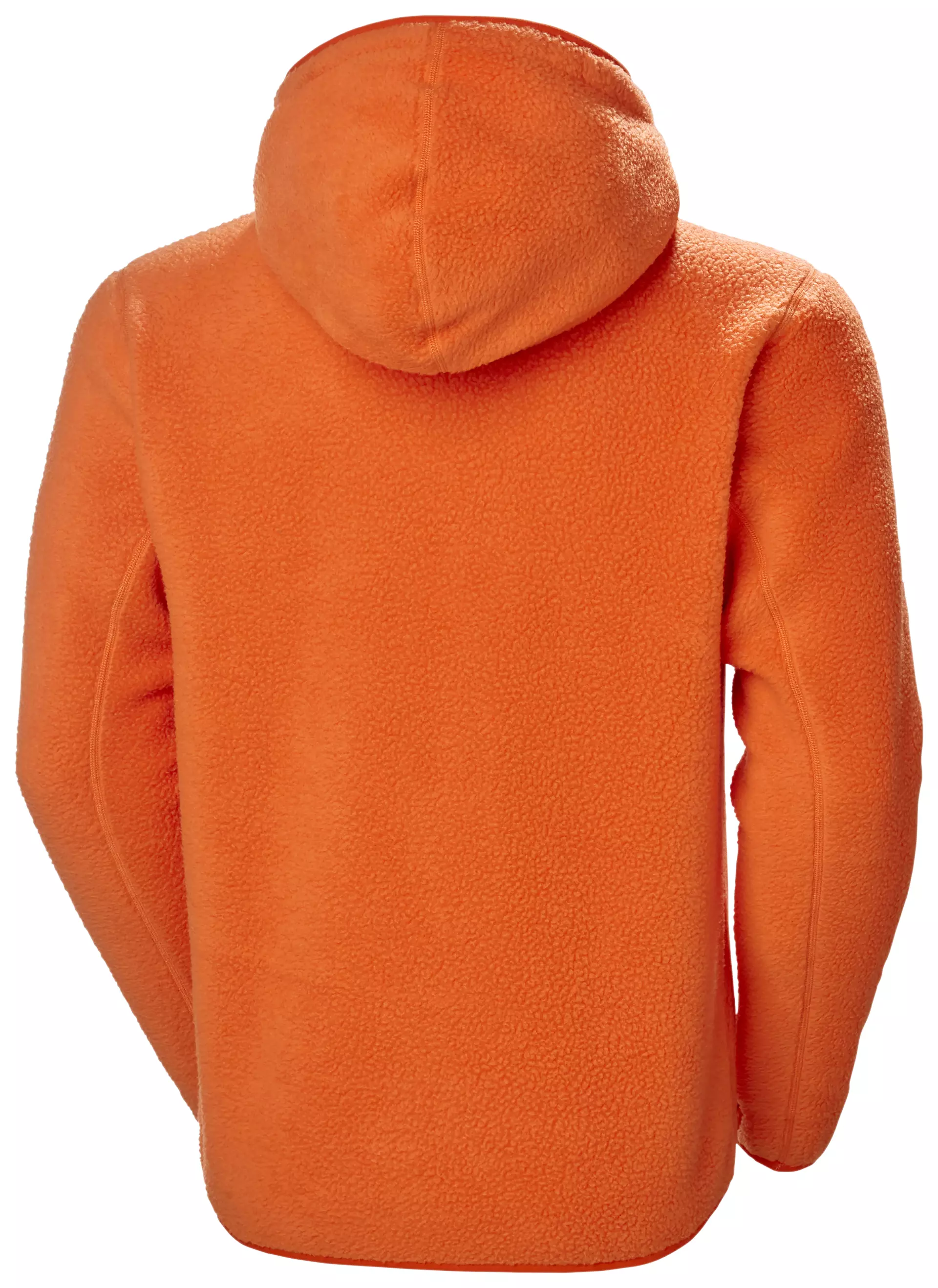 Helly Hansen 72183-290, Heritage Pile Fleece Hooded Jacket, Dark Orange, image 2
