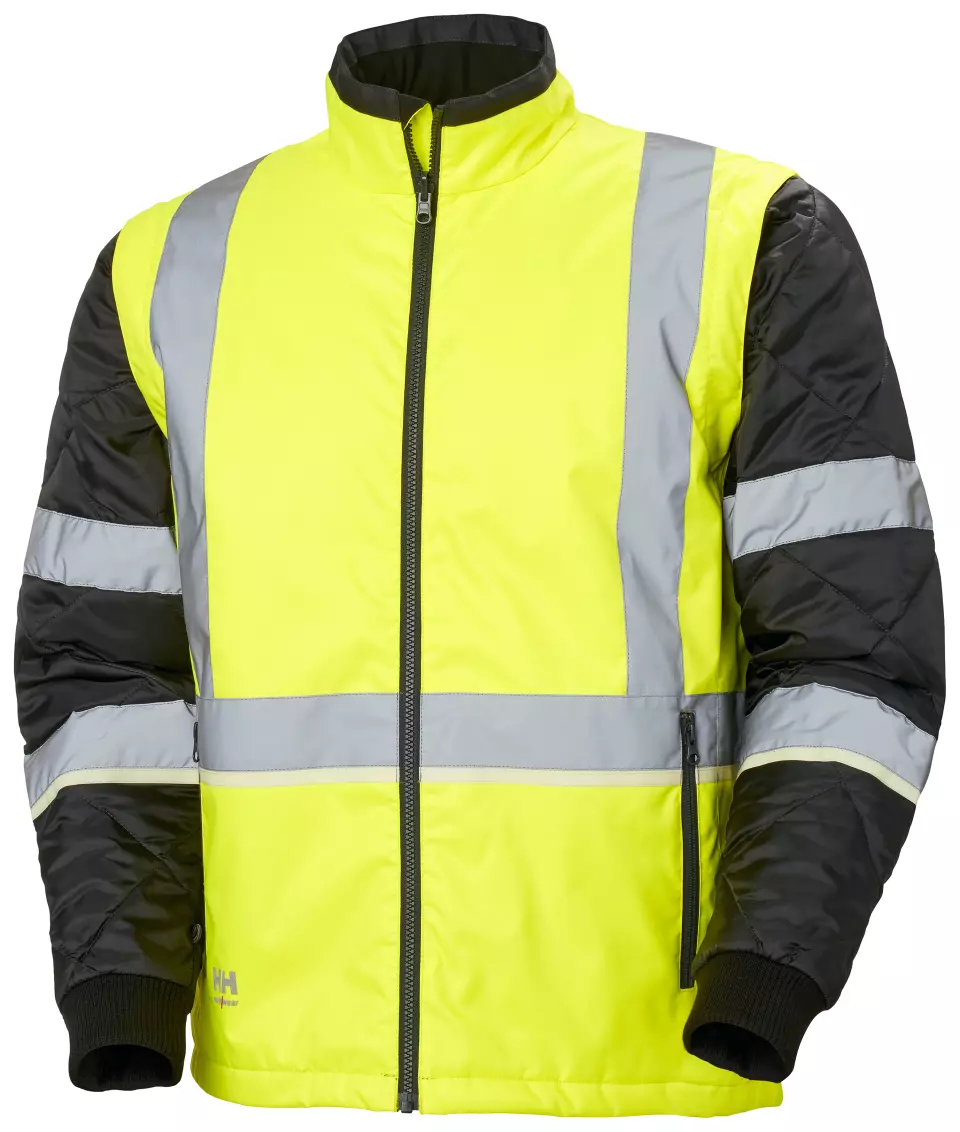 Helly Hansen 73185-369, UC-ME Insulated Jacket, High Visibility Yellow, image 1, gallery thumbnail