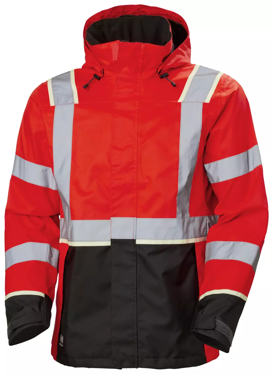 Helly Hansen 71185-169, UC-ME Shell Jacket, Red, image 1, gallery thumbnail