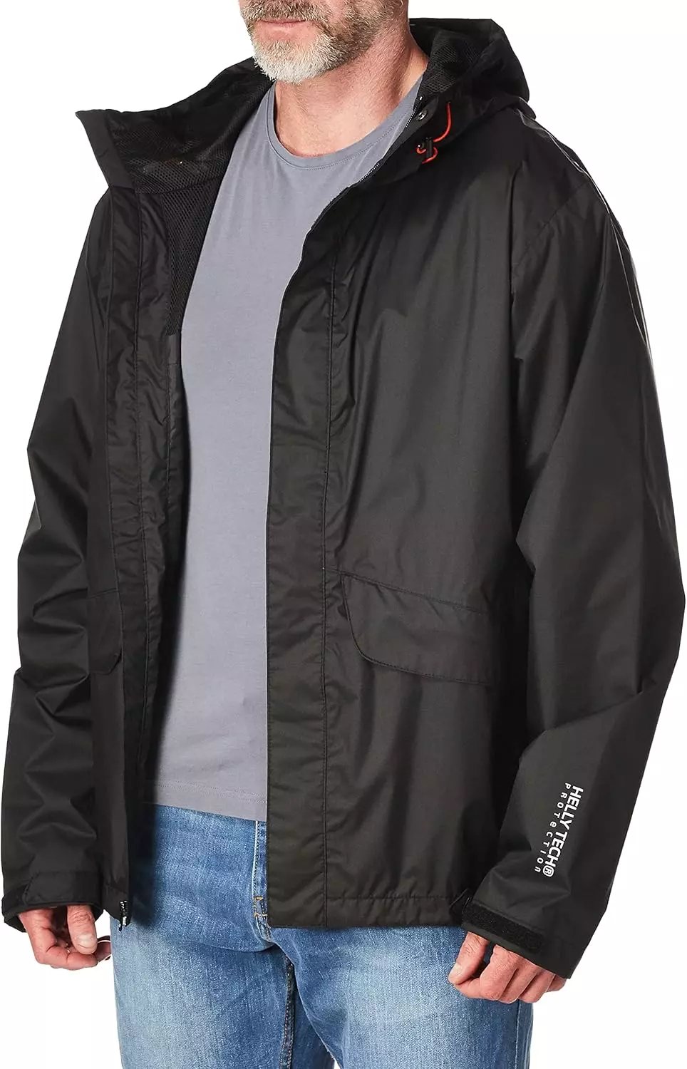 Helly Hansen  70127-990, Helly Hansen  Manchester  Rain Jacket Black, image 3