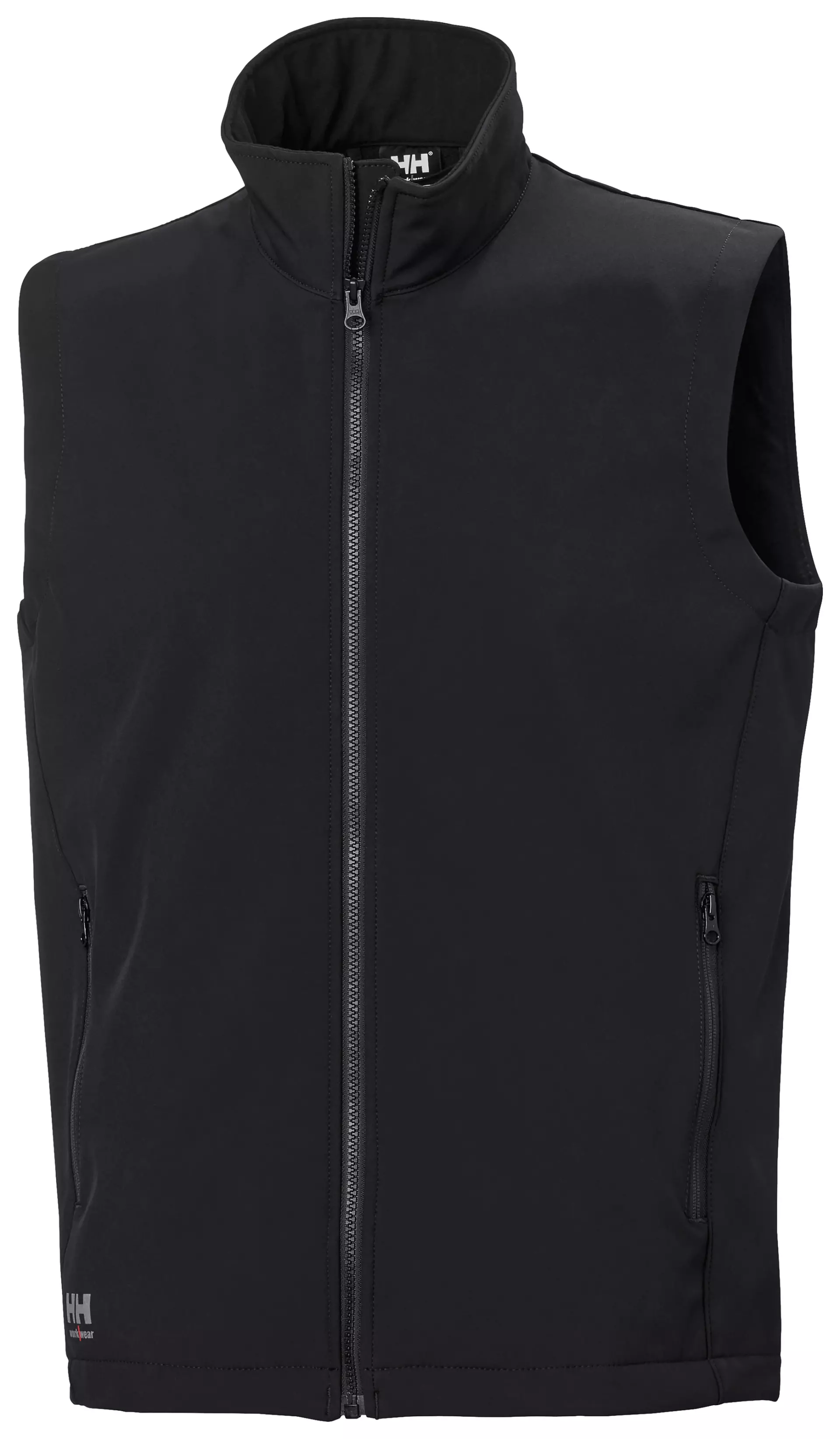Helly Hansen 74086-990, Manchester 2.0 Zip In Softshell Vest, Black, image 1