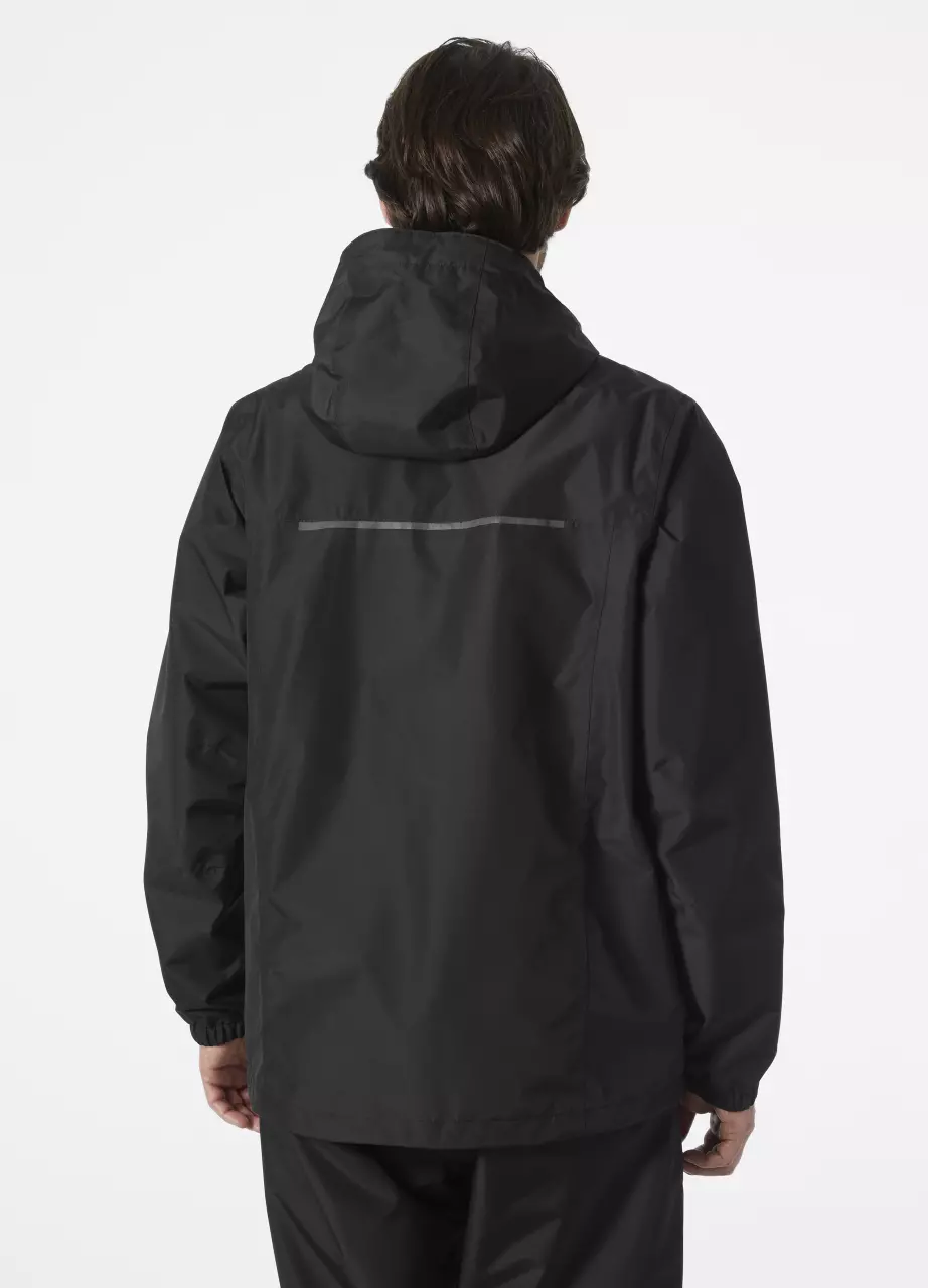 Helly Hansen 71261-990, Manchester 2.0 Shell Jacket, Black, image 7, gallery thumbnail