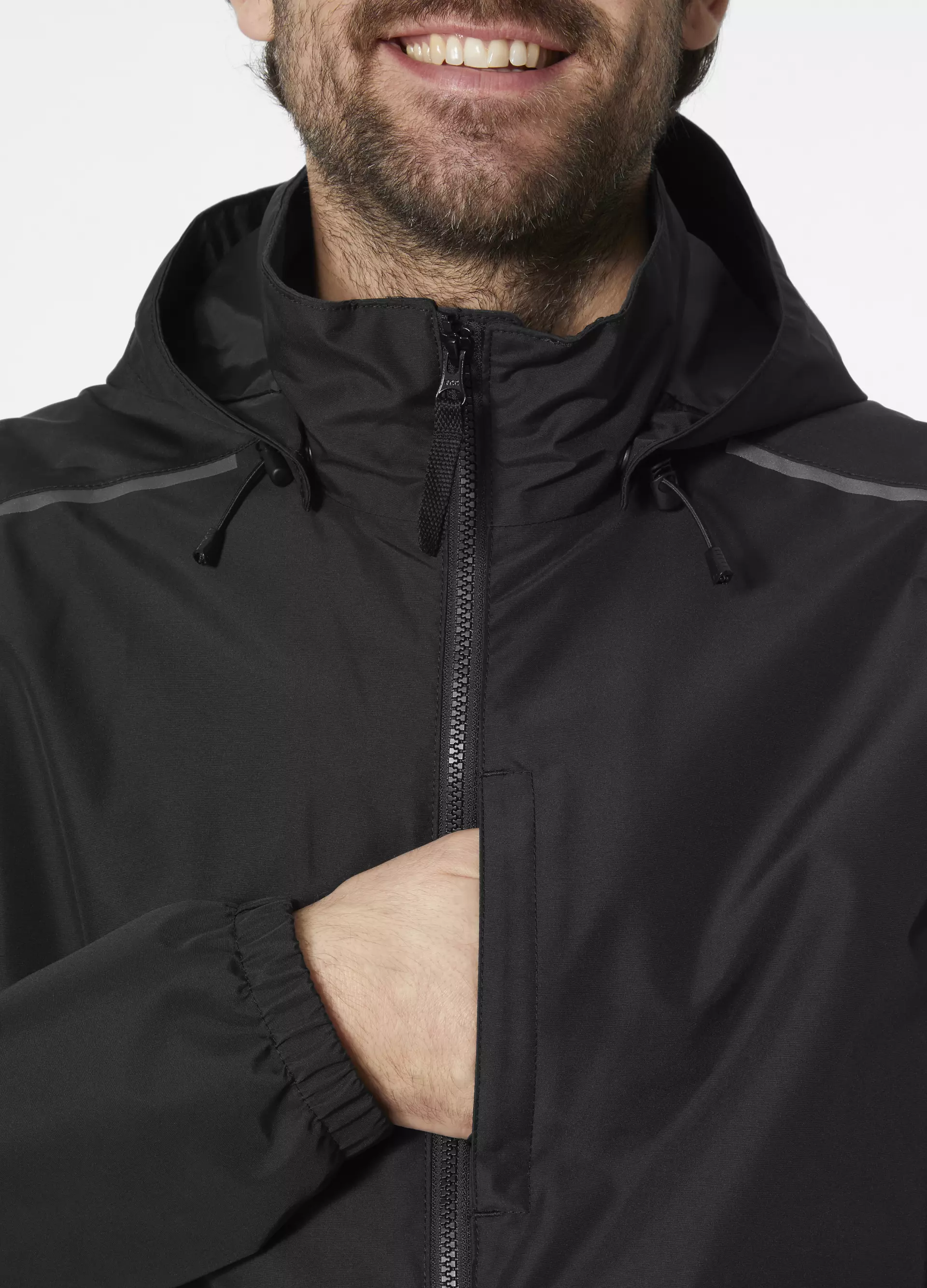 Helly Hansen 71261-990, Manchester 2.0 Shell Jacket, Black, image 4