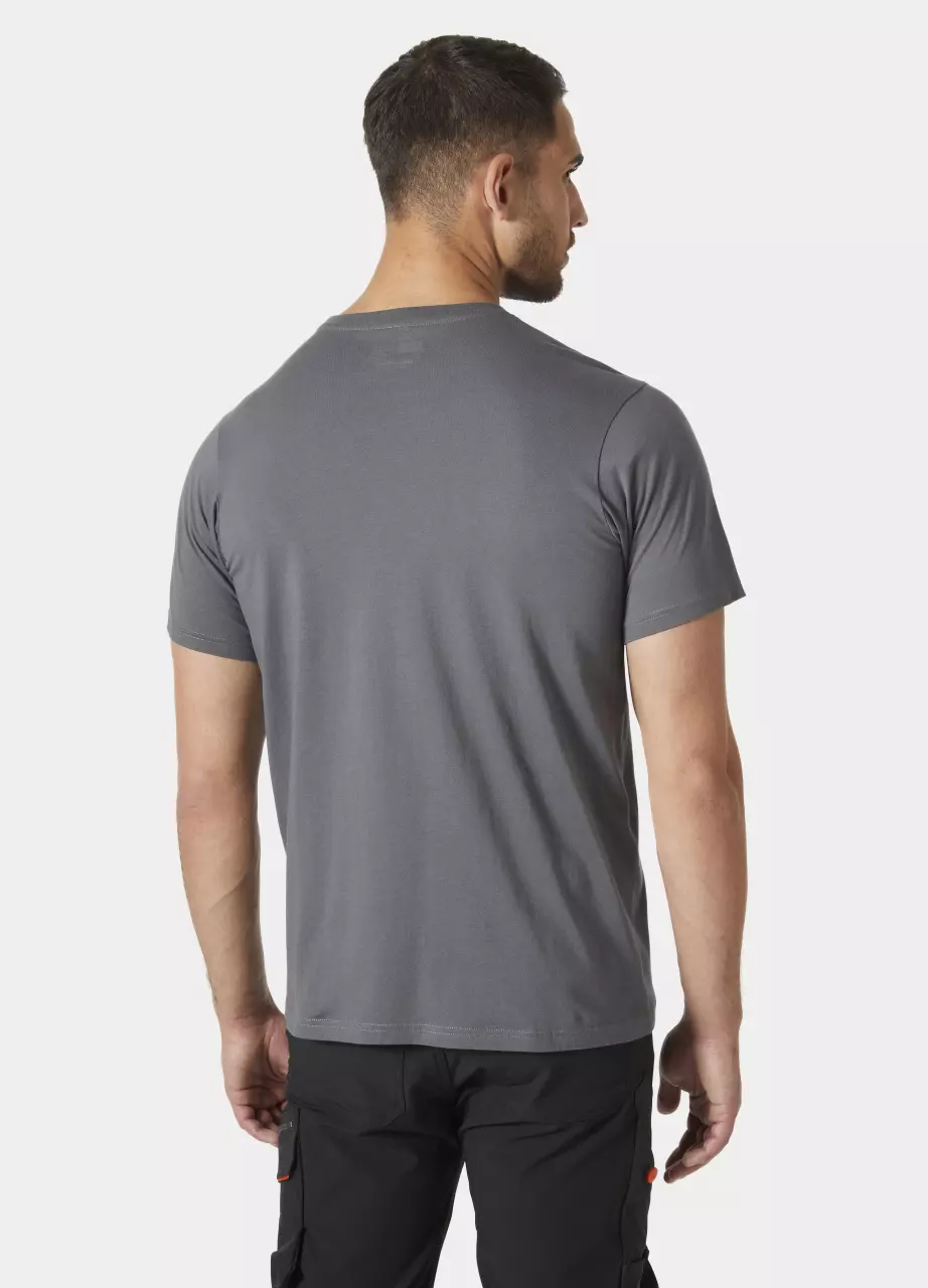 Helly Hansen 79161-970, Classic T-Shirt, Dark Grey, image 5, gallery thumbnail