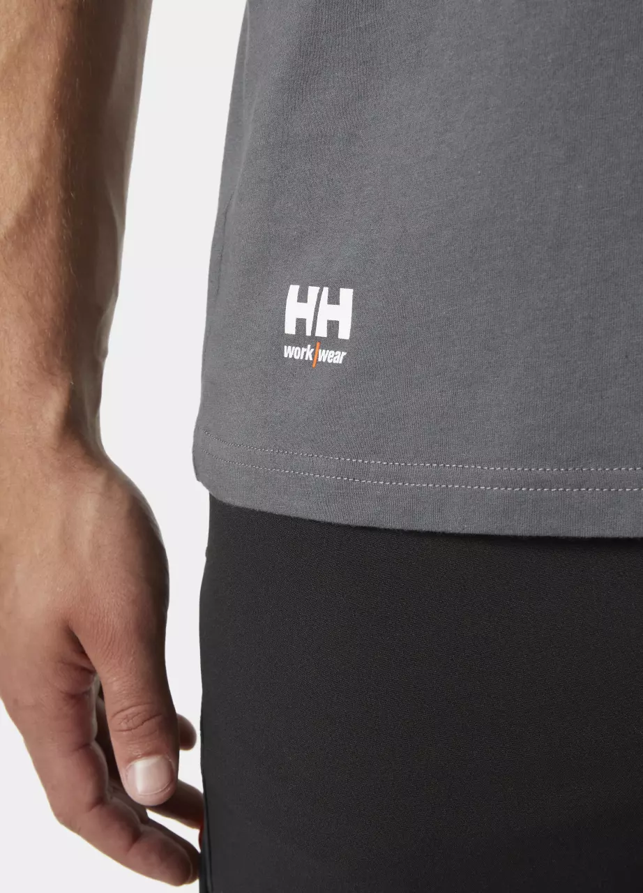 Helly Hansen 79161-970, Classic T-Shirt, Dark Grey, image 3, gallery thumbnail