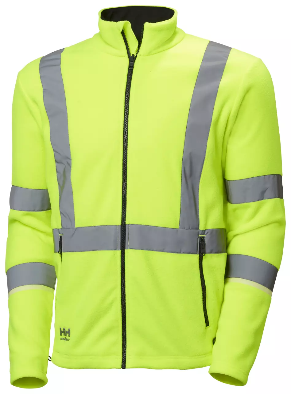 Helly Hansen 72172-360, UC-ME Fleece Jacket, Yellow, image 1, gallery thumbnail