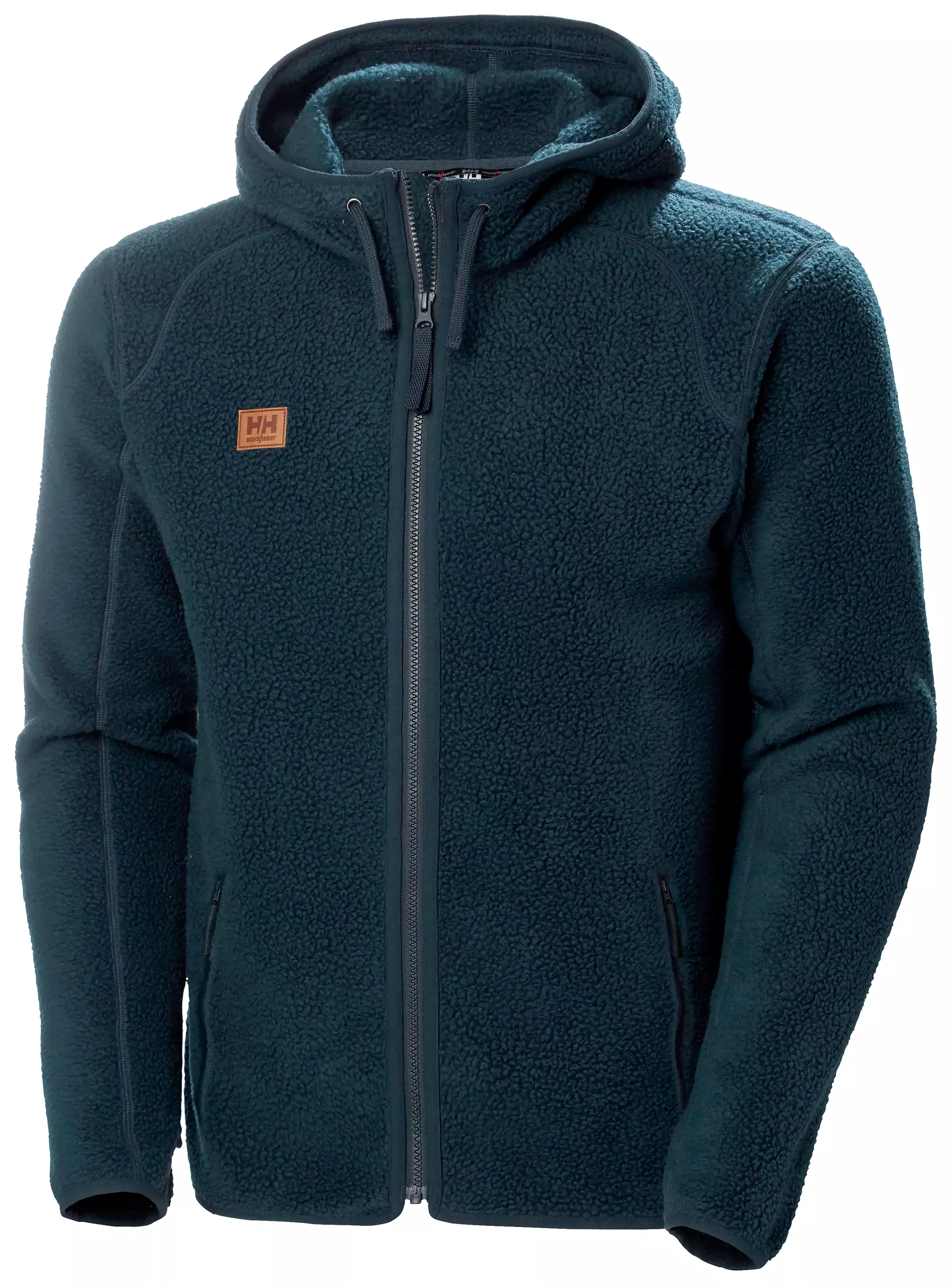Helly Hansen 72183-590, Heritage Hooded Fleece Jacket, Navy, image 1