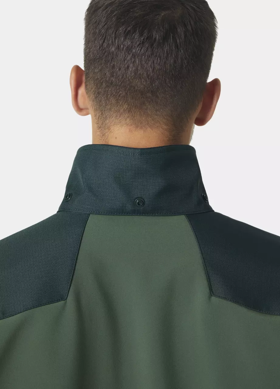 Helly Hansen 74290-474, Oxford Softshell Kaputzenjacke, Fichte, image 6, gallery thumbnail