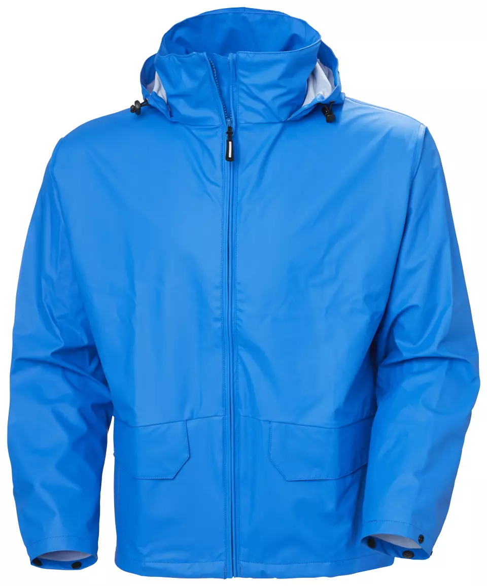Helly Hansen 70180-530, Voss Rain Jacket, Blue, image 1, gallery thumbnail