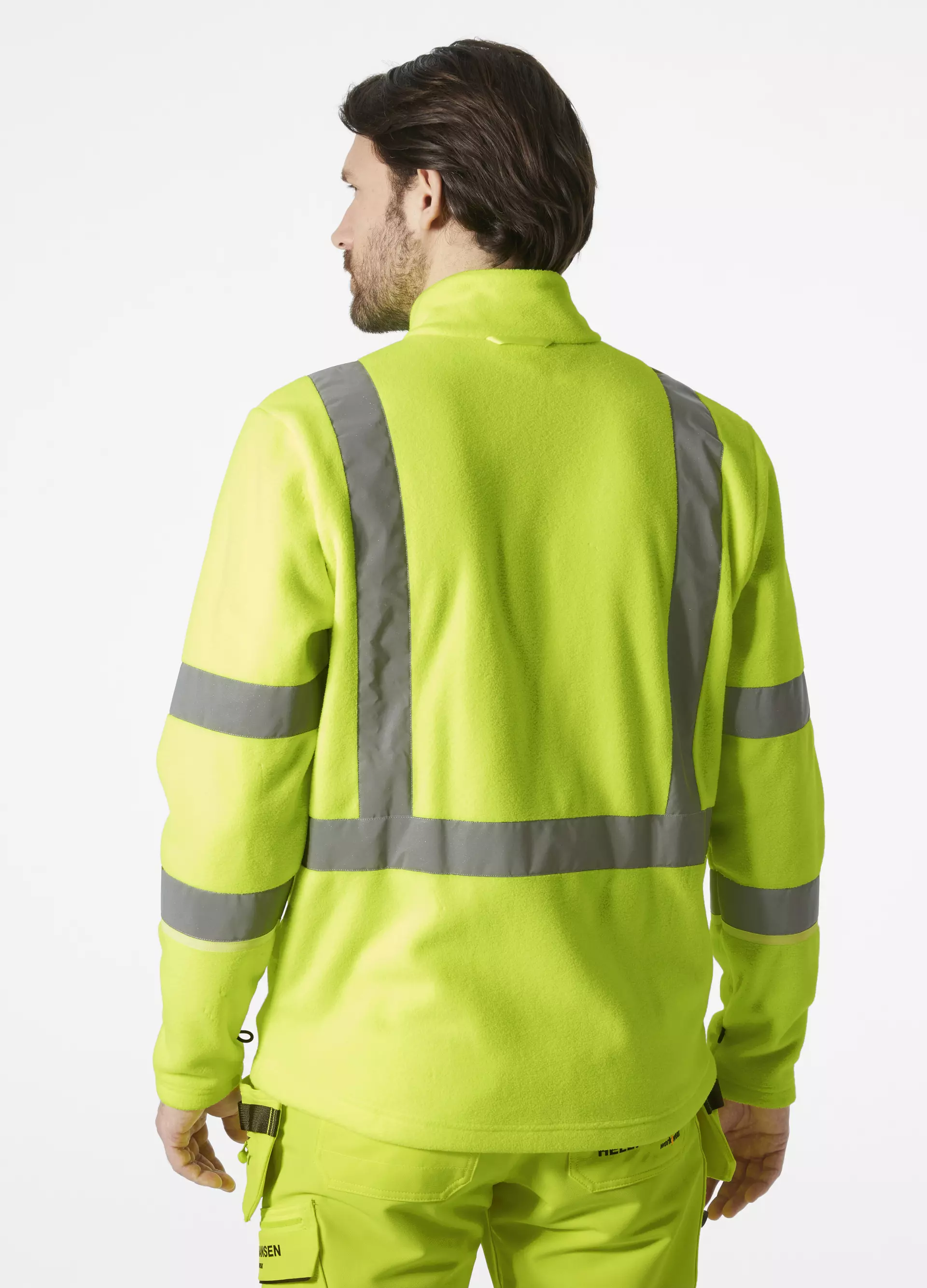 Helly Hansen 72172-360, UC-ME Fleece Jacket, Yellow, image 6
