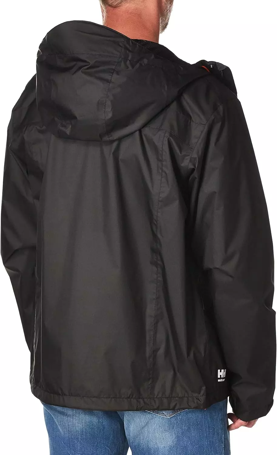 Helly Hansen  70127-990, Helly Hansen  Manchester  Rain Jacket Black, image 4, gallery thumbnail