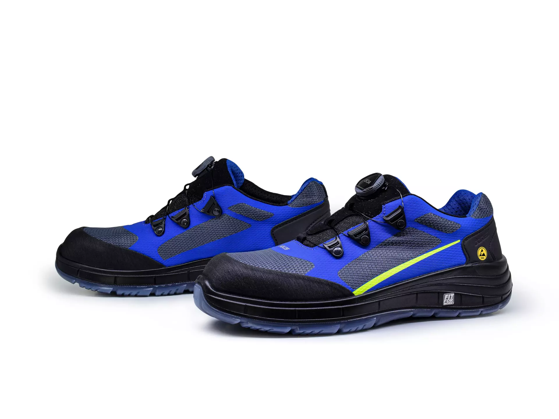 HKS 102182, K-Run BOA 2 BTP Low Shoe S1P, Black/Blue