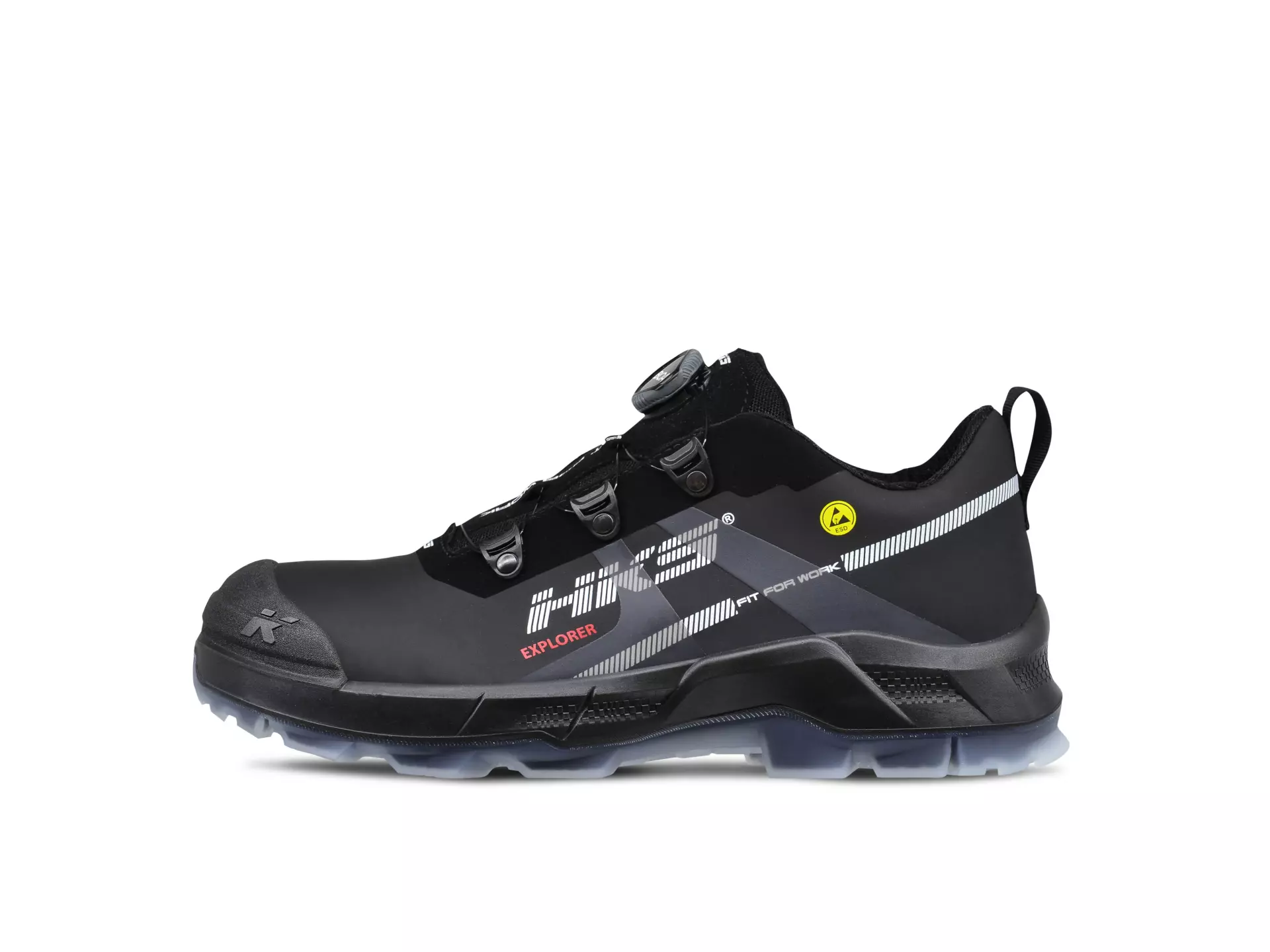 HKS 834102, Crossmax Explorer BOA matala kenkä S3S, musta, image 2