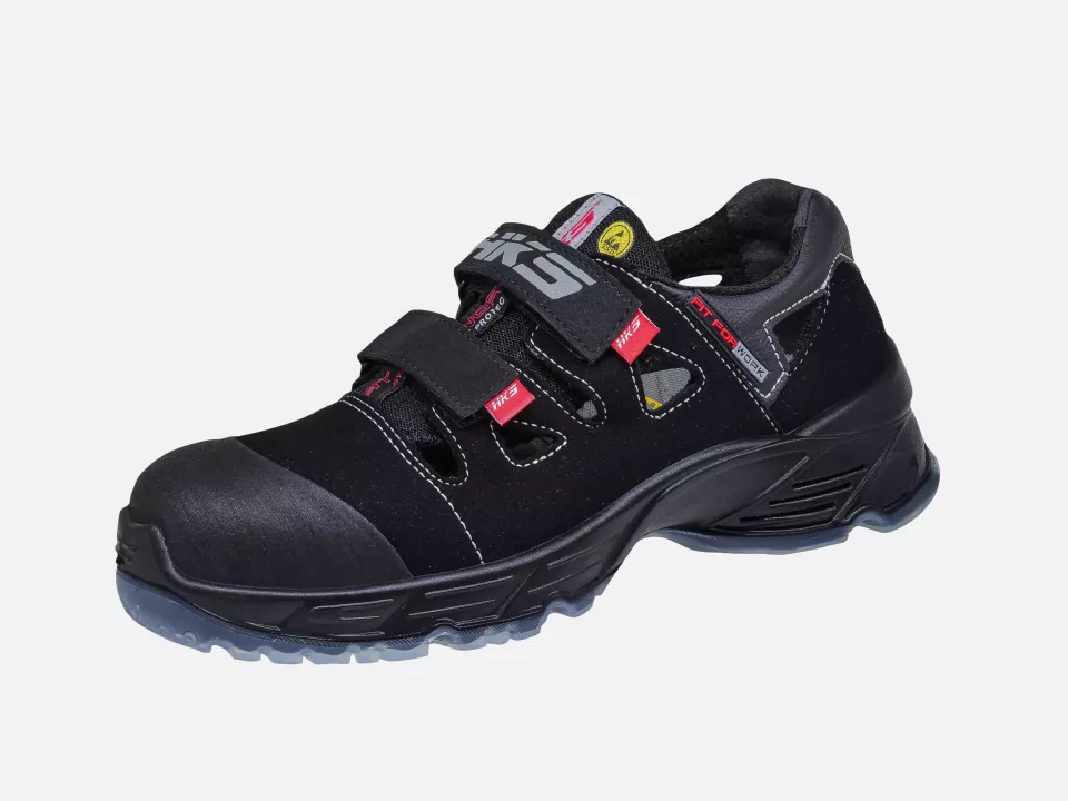 HKS 702123, Challenger Solar M Sandal S1, Black, image 3, gallery thumbnail