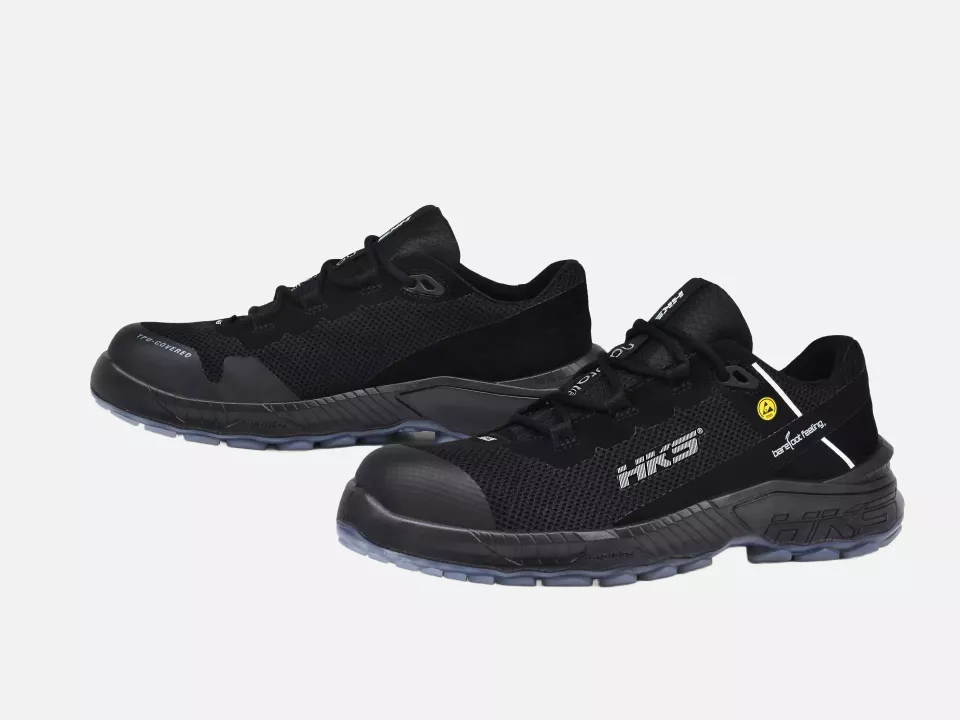 HKS 954078, Barefoot-Feeling BFS 50 Halbschuh S1P, Schwarz, image 1, gallery thumbnail