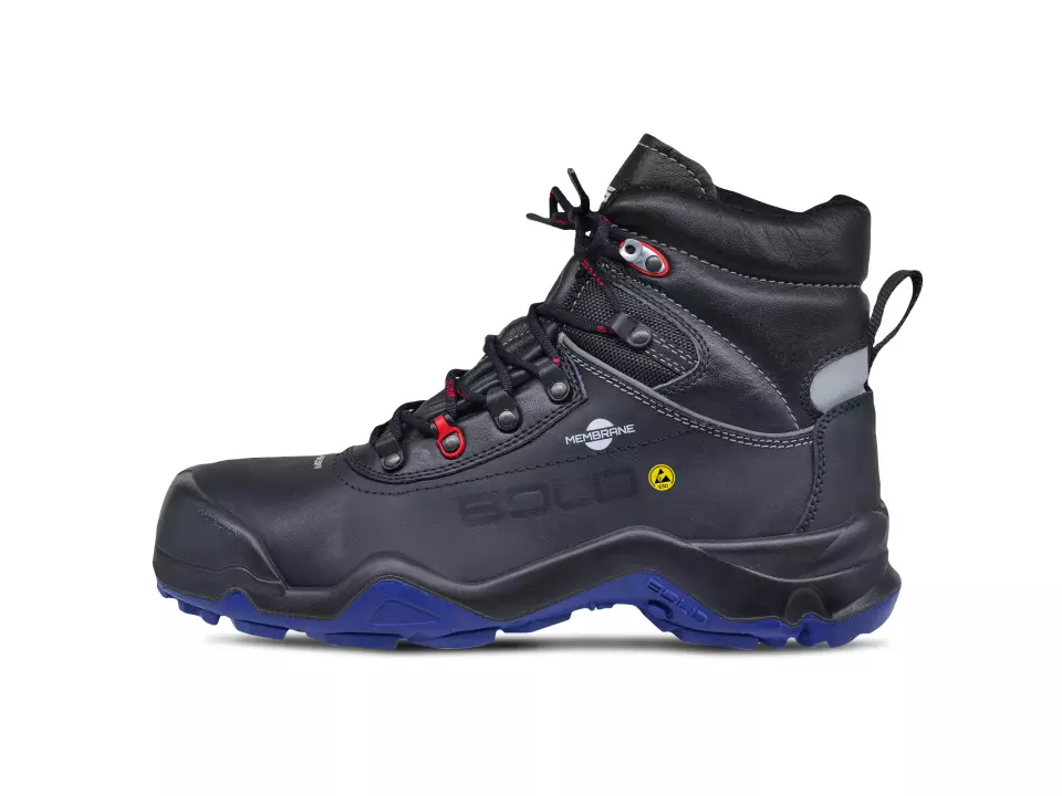 HKS 805148, Bold Delta 1 NTP DRY Mid Boot S3, Black/Red/Blue, image 2, gallery thumbnail