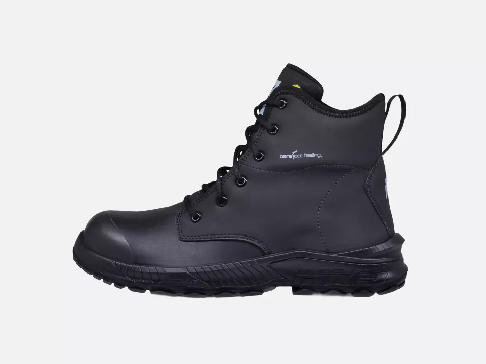 HKS 953688, Barefoot-Feeling BFS 90 Mid Boot S3, Black, image 2, gallery thumbnail