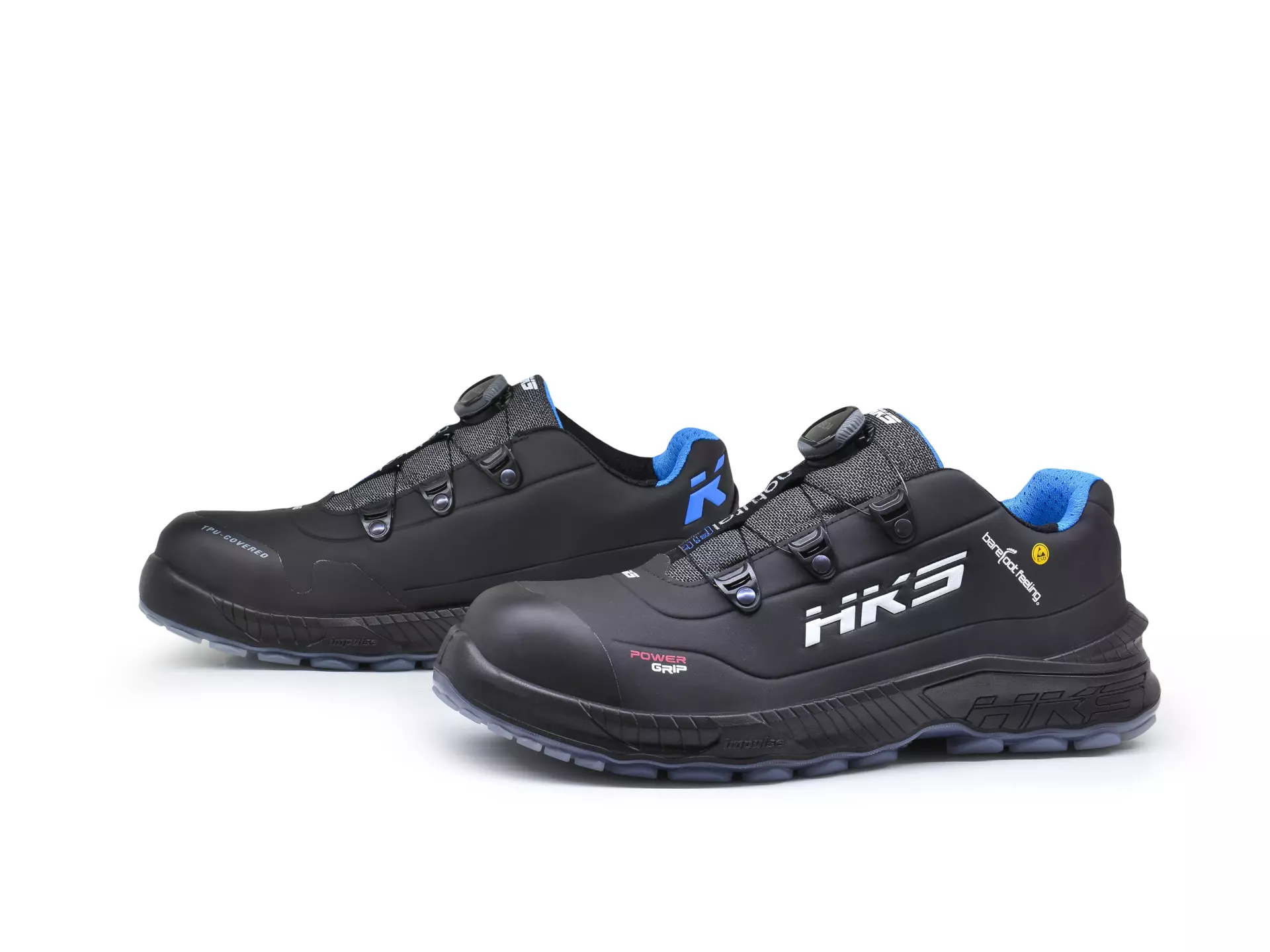 HKS 954028, Barefoot-Feeling BFS 70 BOA matala kenkä S3, musta, image 1