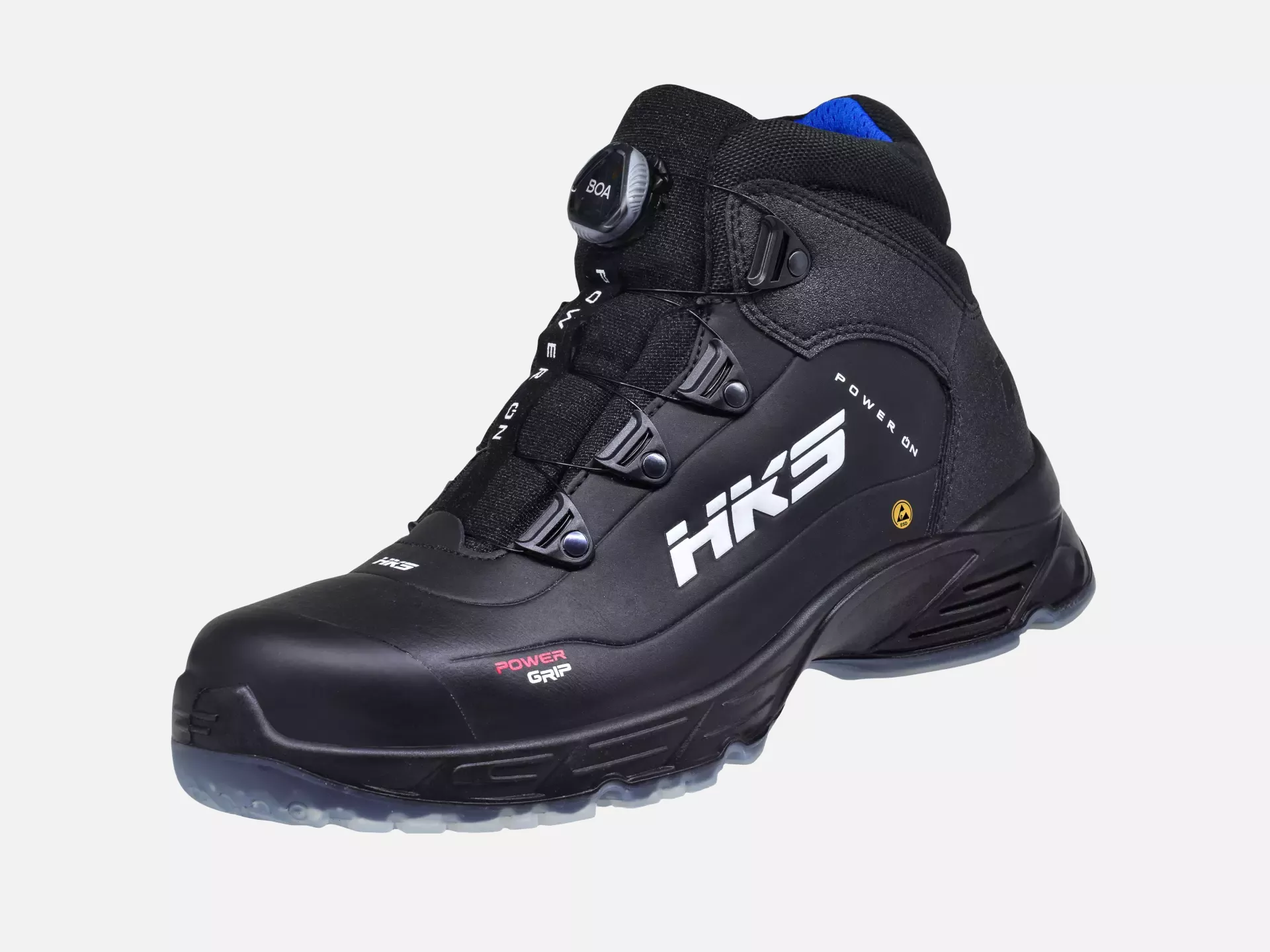 HKS 703972, Challenger CPO 50 BOA Halbhoher Stiefel S3, Schwarz, image 3