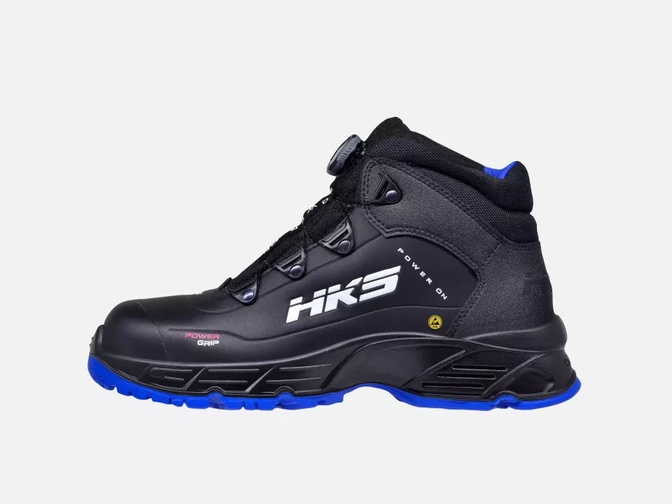 HKS 724002, Challenger CPO 50 BOA R Mid Boot S3, Black, image 2, gallery thumbnail