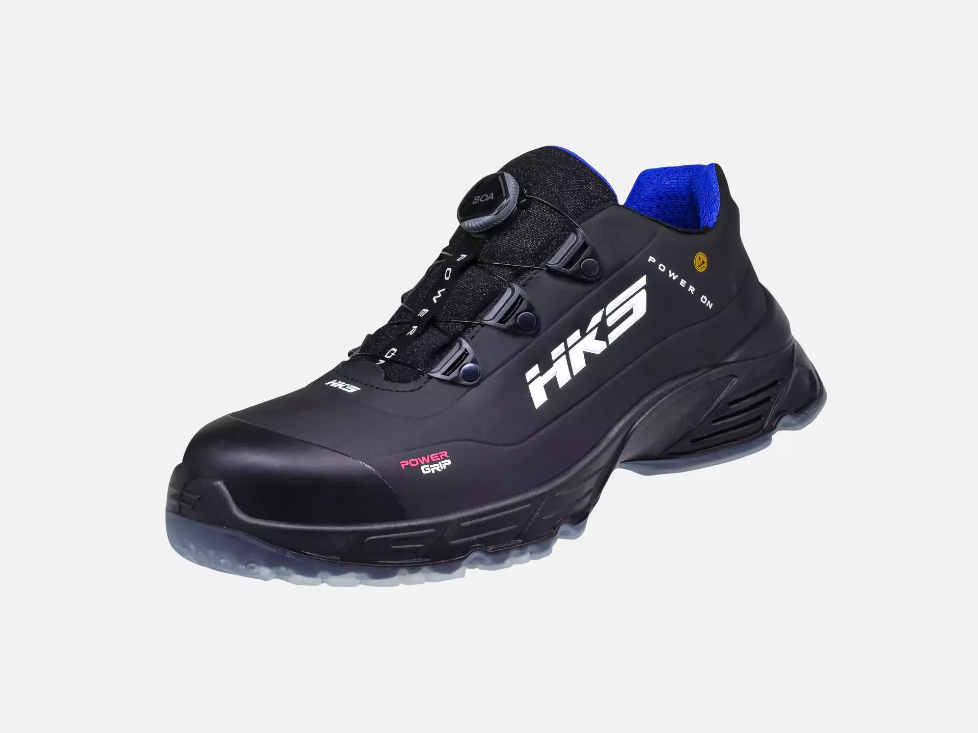 HKS 703832, Challenger CPO 10 BOA Low Shoe S3, Black/Blue, image 3