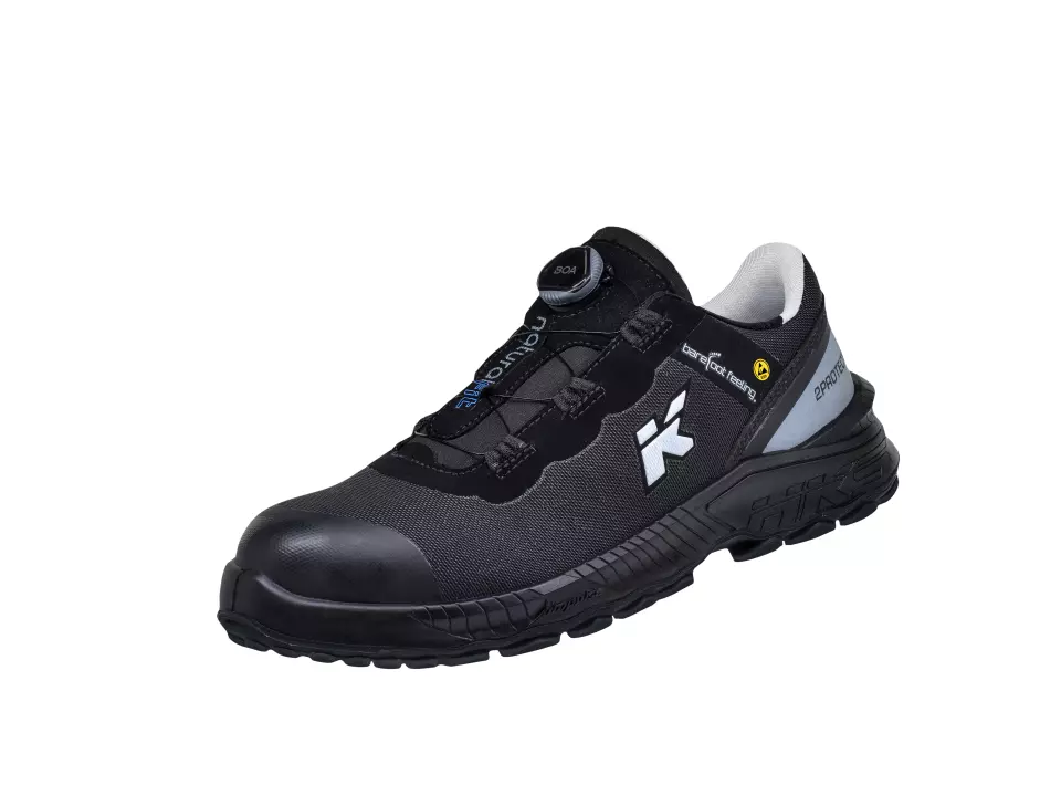 HKS 953678, Barefoot-Feeling BFS 40 BOA matala kenkä S3, musta, image 3, gallery thumbnail