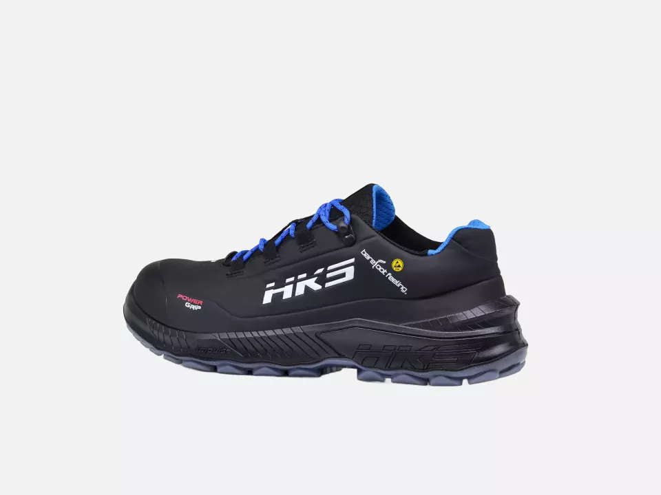 HKS 954058, Barefoot-Feeling BFS 70 Low Shoe S3, Black, image 3, gallery thumbnail