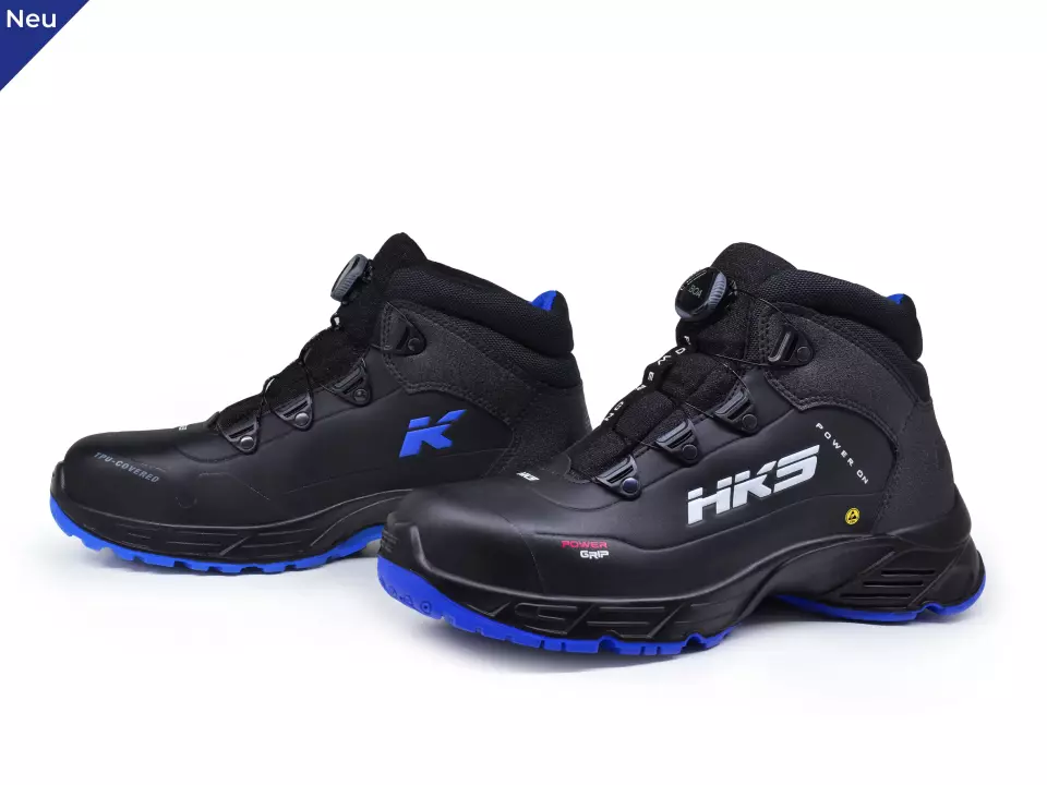 HKS 724002, Challenger CPO 50 BOA R Halbhoher Stiefel S3, Schwarz, image 1, gallery thumbnail