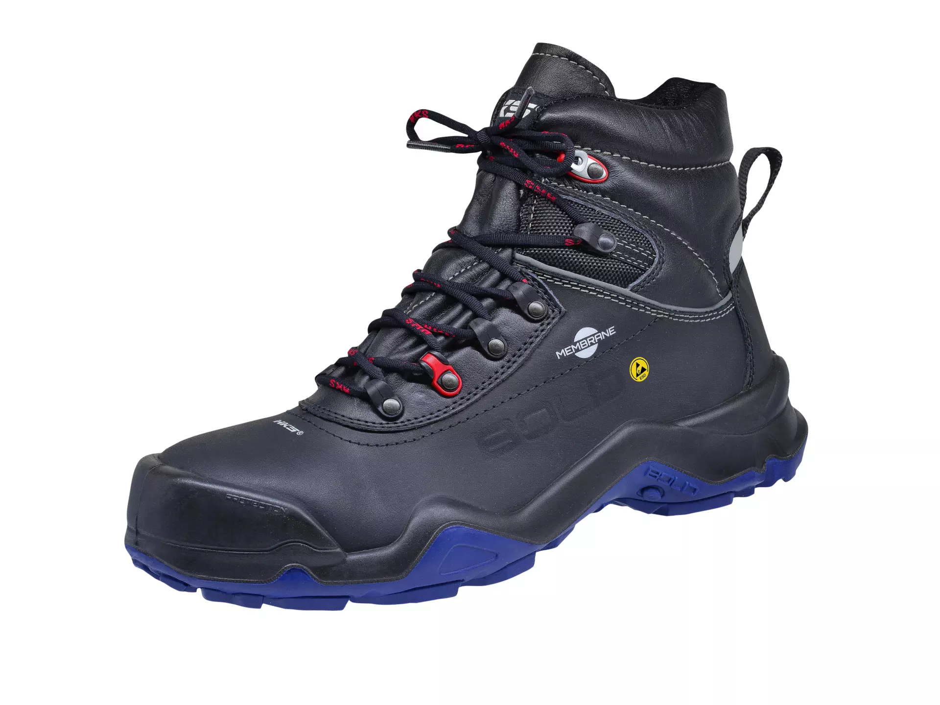 HKS 805148, Bold Delta 1 NTP DRY Mid Boot S3, Black/Red/Blue, image 3