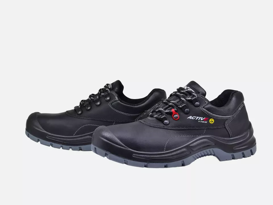 HKS 555021, Active A 400 Low Shoe S3, Black, image 1, gallery thumbnail