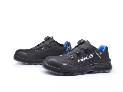 954028, HKS Barefoot-Feeling BFS 70 BOA Halbschuh S3, Schwarz