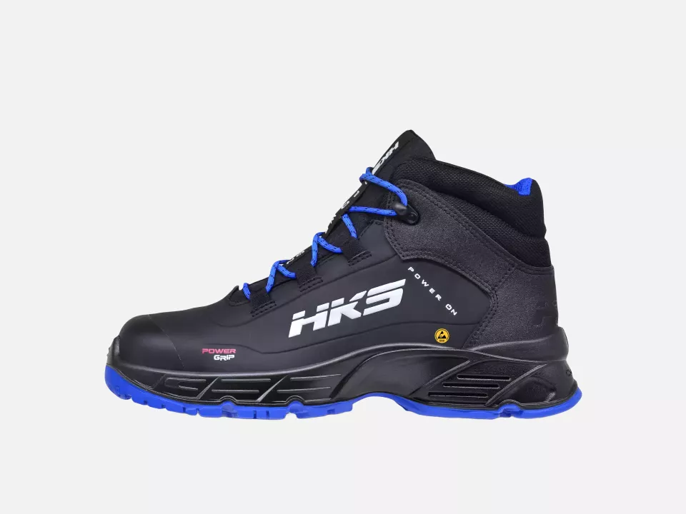HKS 723862, Challenger CPO 50 R Mid Boot S3, Black/Blue, image 2, gallery thumbnail