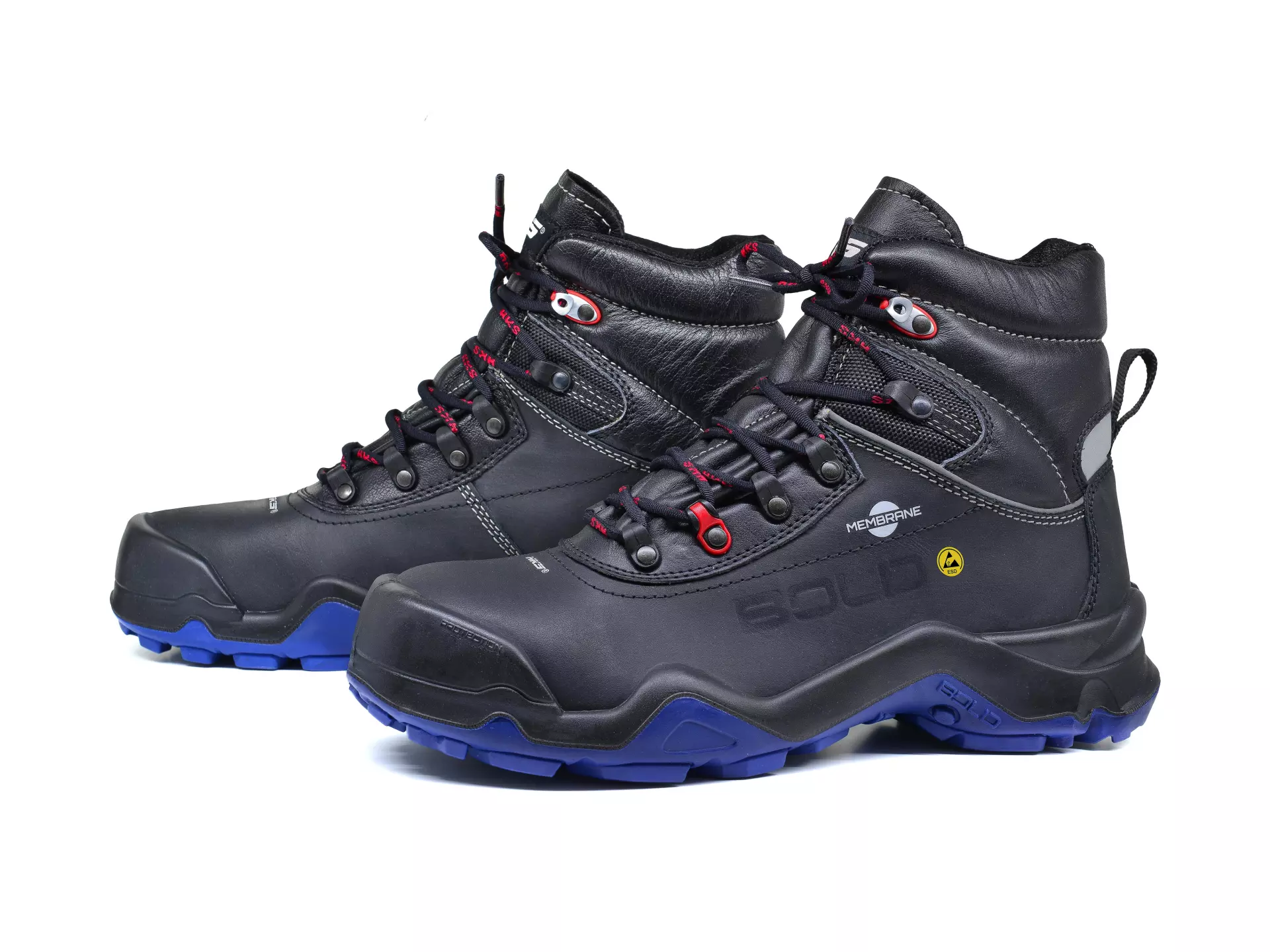 HKS 805148, Bold Delta 1 NTP DRY Mid Boot S3, Black/Red/Blue, image 1