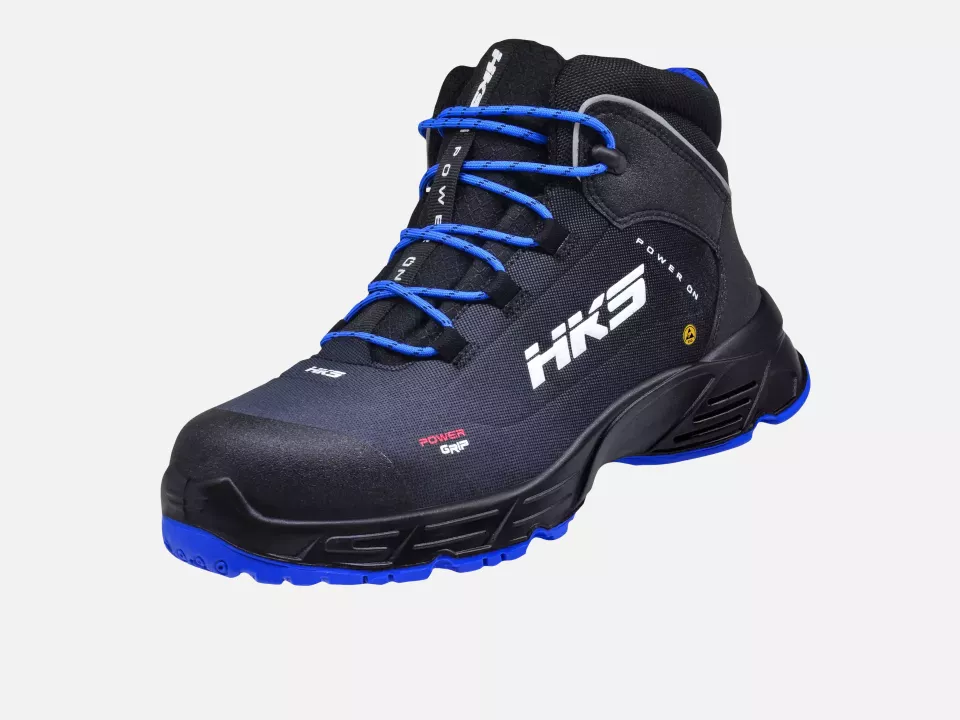 HKS 723892, Challenger CPO 55 R Mid Boot S3, Black/Blue, image 3, gallery thumbnail