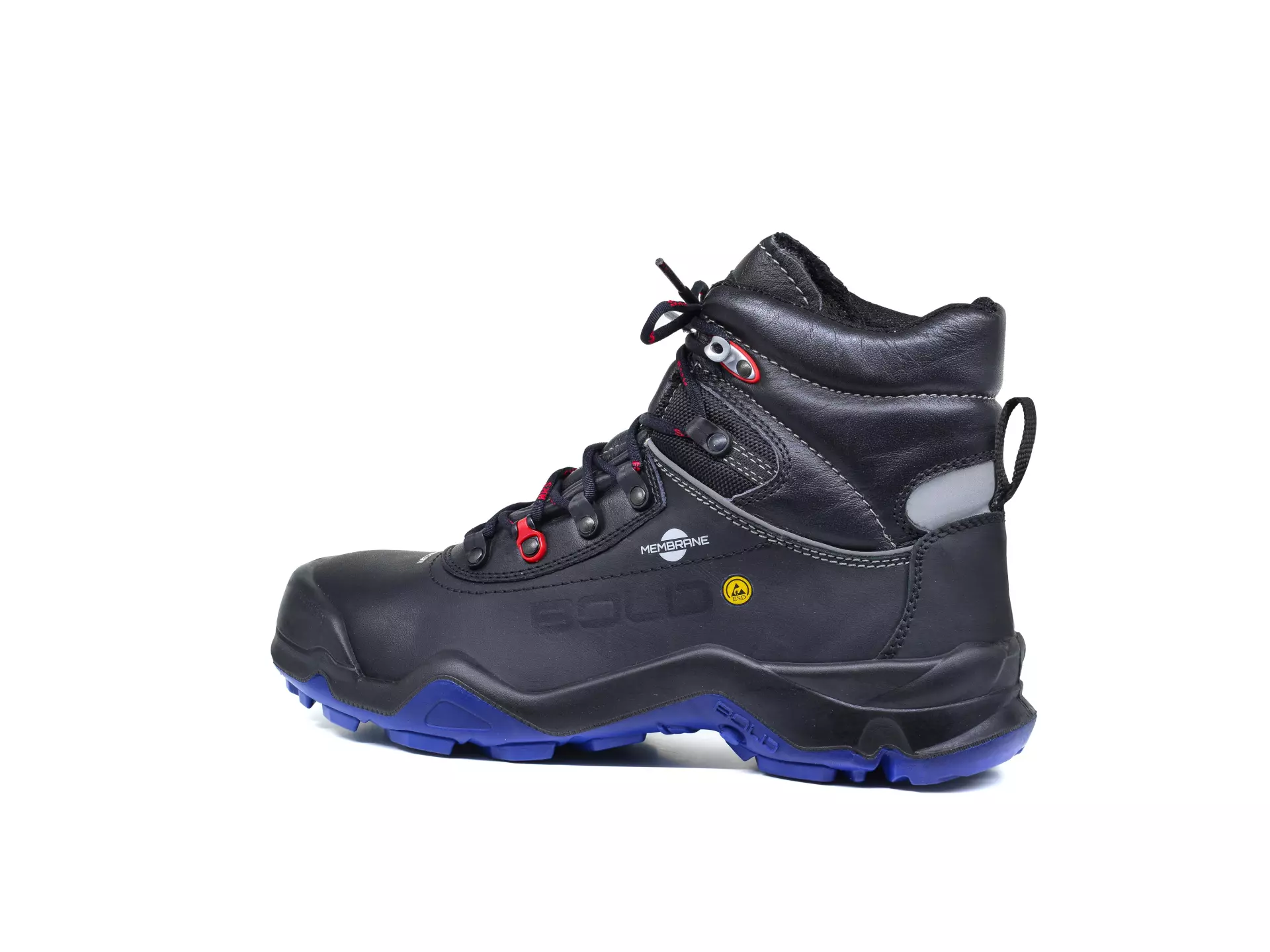 HKS 805148, Bold Delta 1 NTP DRY Mid Boot S3, Black/Red/Blue, image 4