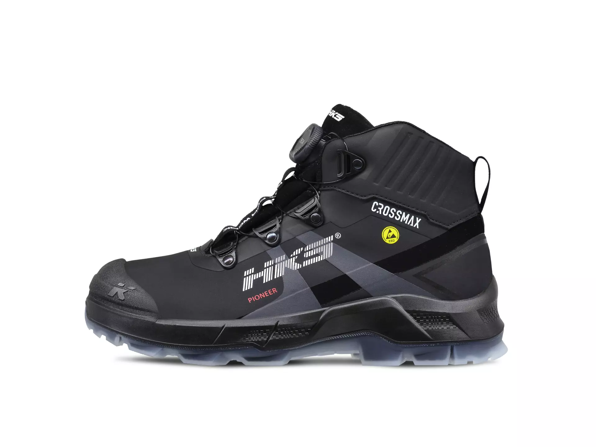 HKS 834082, Crossmax Pioneer BOA half-high boot S3S, black, image 2