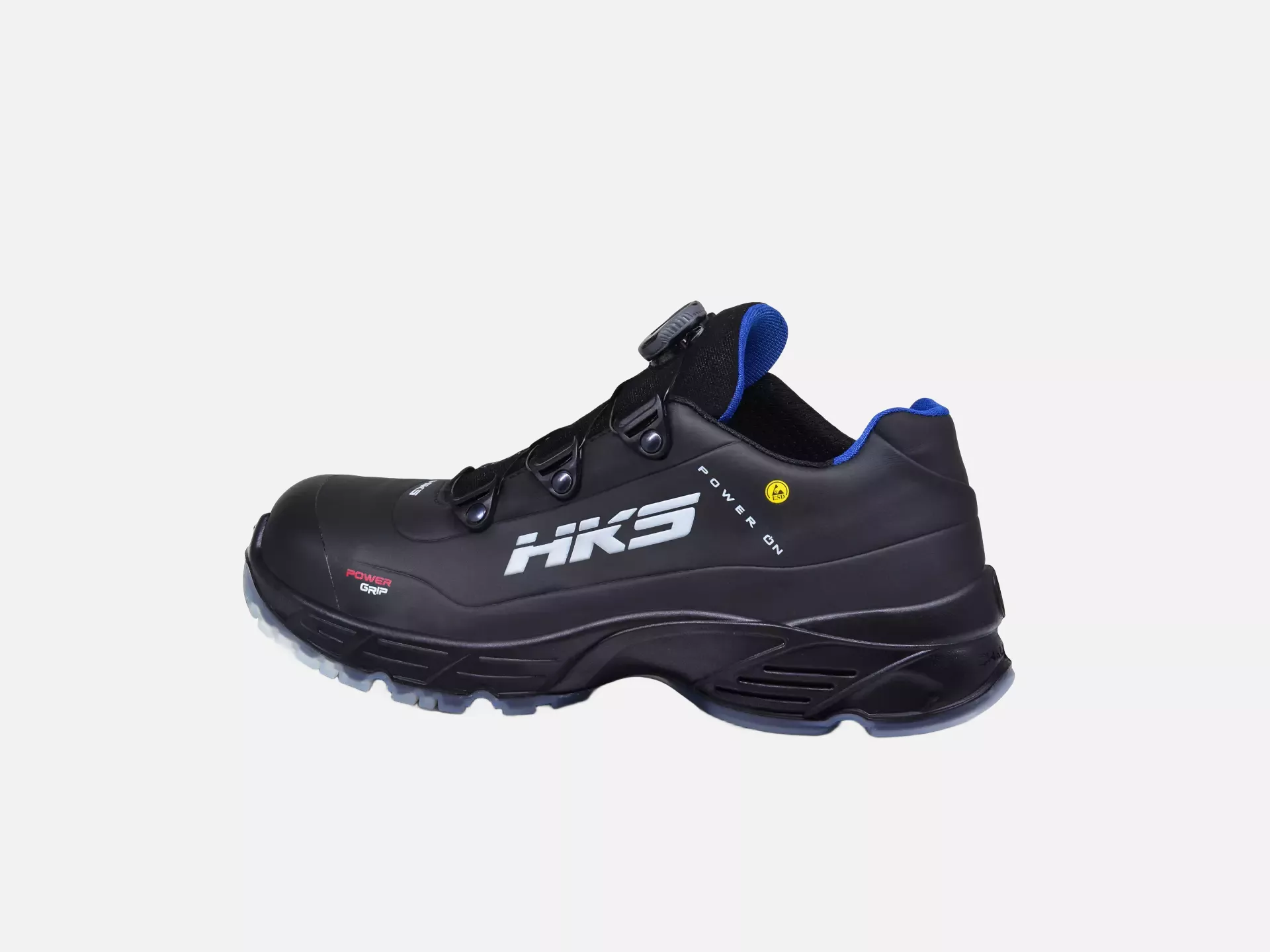 HKS 703832, Challenger CPO 10 BOA Low Shoe S3, Black/Blue, image 4