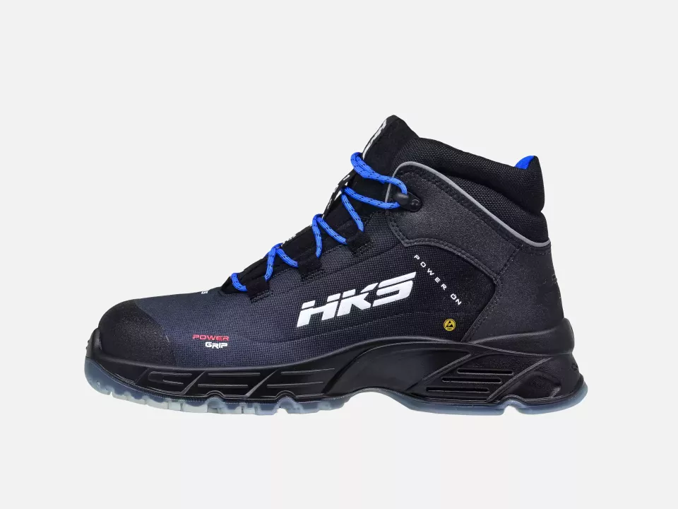 HKS 703882, Challenger CPO 55 Mid Boot S3, Black/Blue, image 2, gallery thumbnail